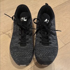 APL Black Knit Sneakers